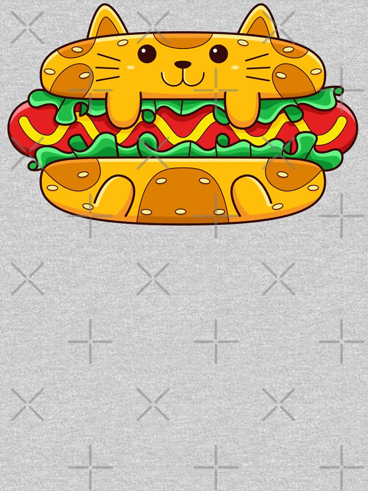 Cute Cat Kawaii Hotdog by PosterpartyCo T-Shirts, Hoodie, Sweatshirt | BlankRebels.com (Image 2)