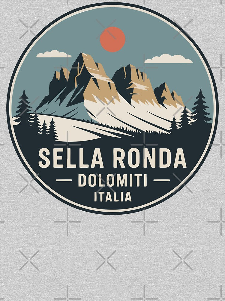 Vintage Sella Ronda Dolomites Italy Travel by Digital Art Works  Hub