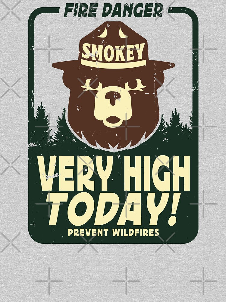 FIRE DANGER SMOKEY BEAR by TonySpencer