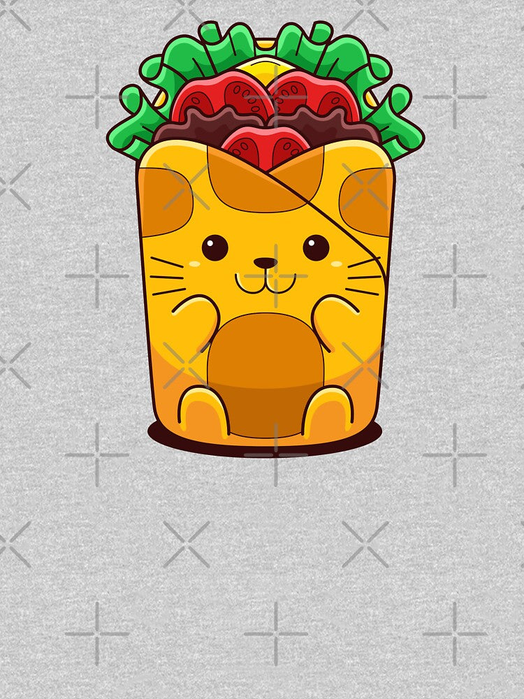 Cute Kawaii Cat Wrap by PosterpartyCo T-Shirts, Hoodie, Sweatshirt | BlankRebels.com (Image 3)