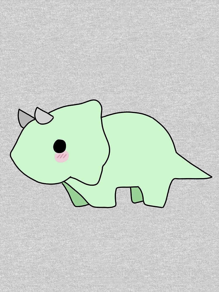 cute dinosaur by SoftDrawz T-Shirts, Hoodie, Sweatshirt | BlankRebels.com (Image 3)