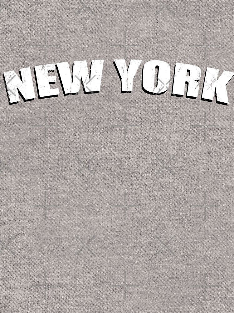 New York New York NY N.Y. T Shirt Retro 80s 70s City Throwback Gift Love Distressed Vintage Style by... (Image 3)