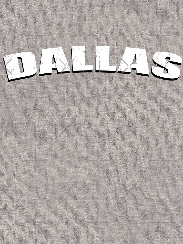 Dallas Texas Town T Shirt Retro 80s 70s City Throwback Gift Love Distressed Vintage Style by arcadetoystore... (Image 3)
