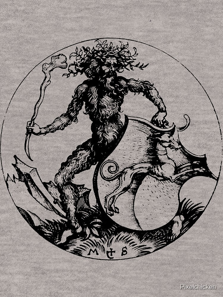 Medieval Wild Man or Green Man by Pixelchicken T-Shirts, Hoodie, Sweatshirt | BlankRebels.com (Image 3)