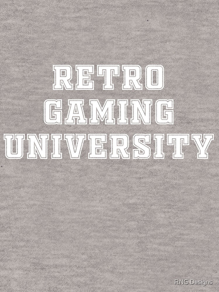 Retro Gaming University College by RNG Designs