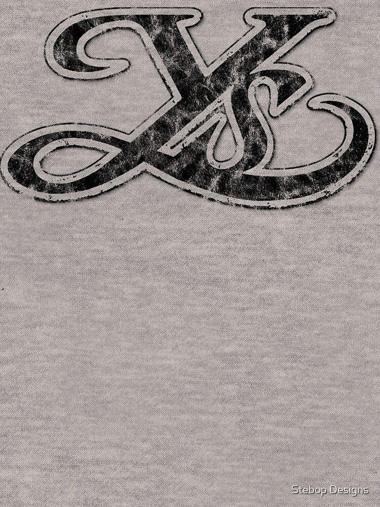 Ys Black Distressed Logo by Stebop Designs