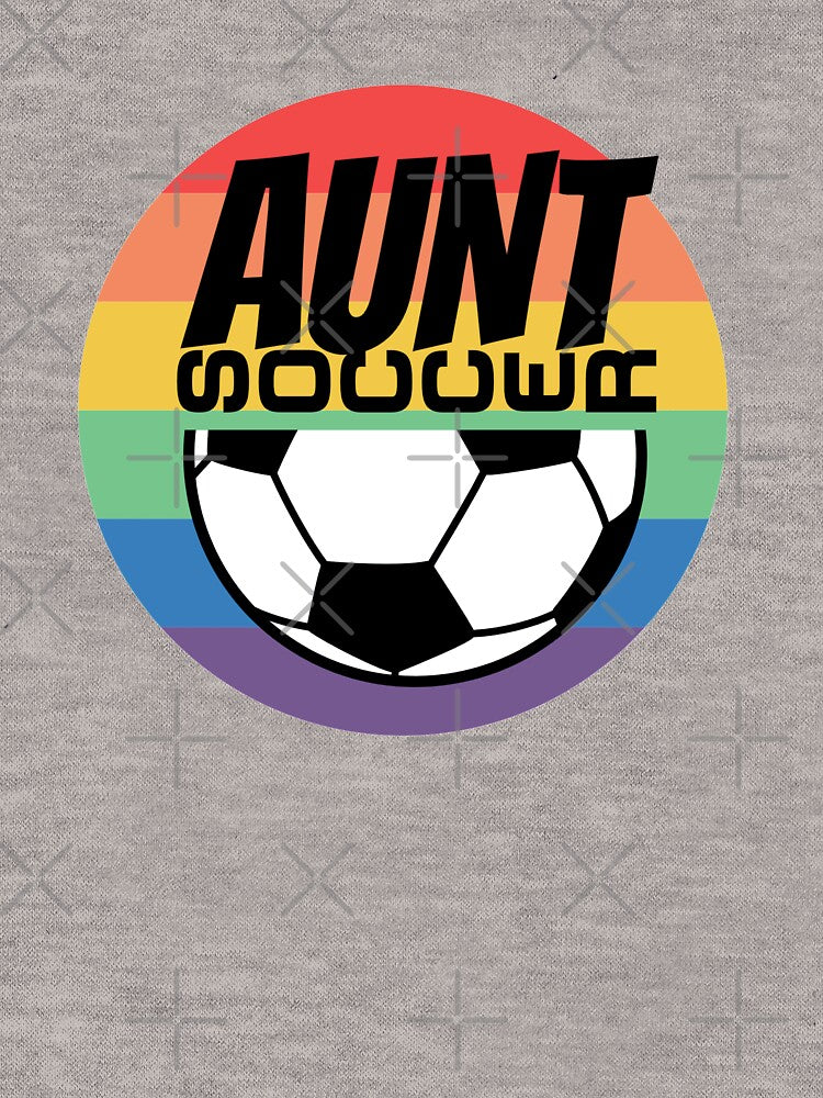 Soccer Aunt Shirt by biwdrawing
