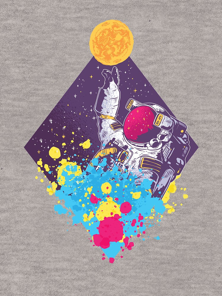 Abstract Astronaut T-Shirt by martinoz