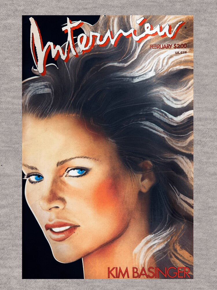 Kim Basinger- Interview Magazine Retro Art Print Long by ZaneHalvorson T-Shirts, Hoodie, Sweatshirt (Image 3)