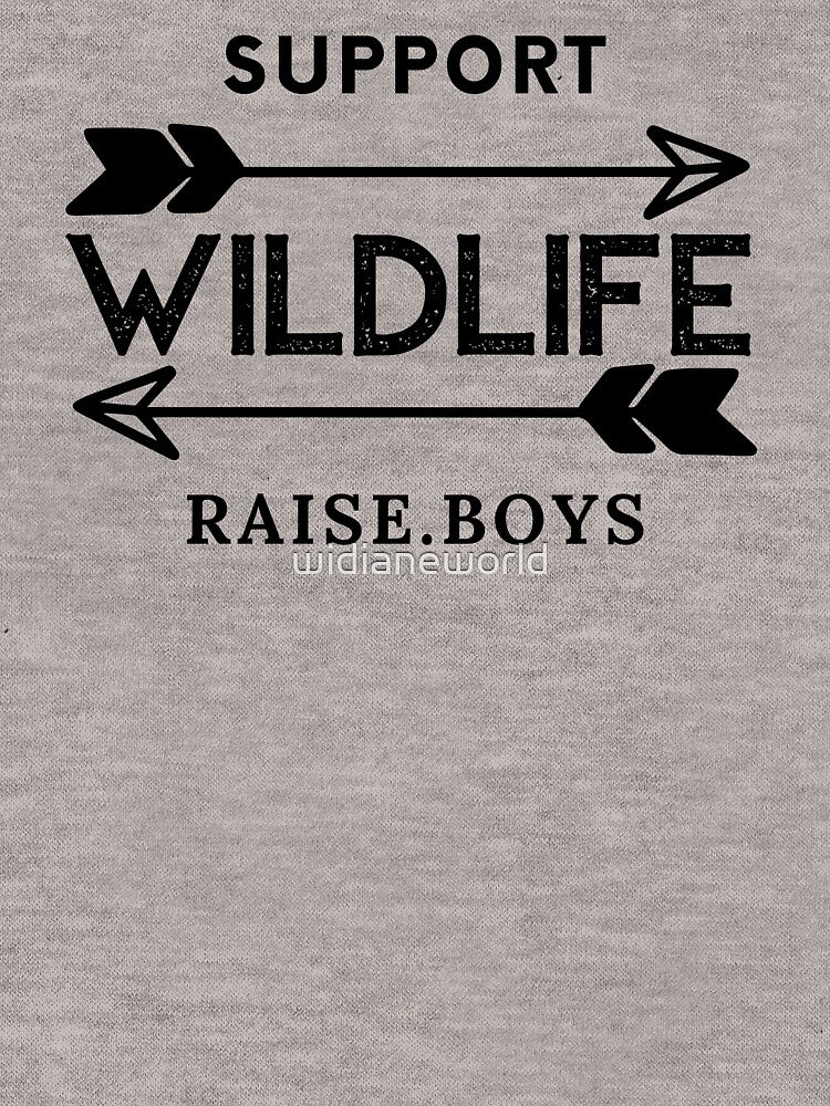 Support Wildlife Raise Boys by widianeworld