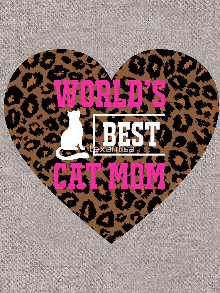 World's Best Cat Mom by speakupandshine T-Shirts, Hoodie, Sweatshirt | BlankRebels.com (Image 3)