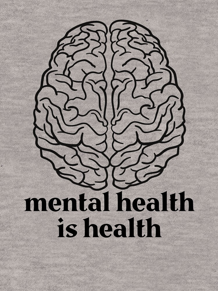 Mental Health Is Health Mental Health Awareness Month Gear by DynamicDesign T-Shirts, Hoodie, Sweatshirt (Image 3)