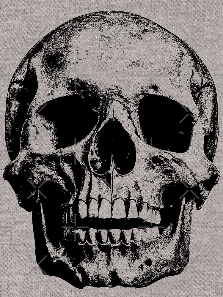 Human Skull ( Front ) by P-ixhn T-Shirts, Hoodie, Sweatshirt | BlankRebels.com (Image 3)