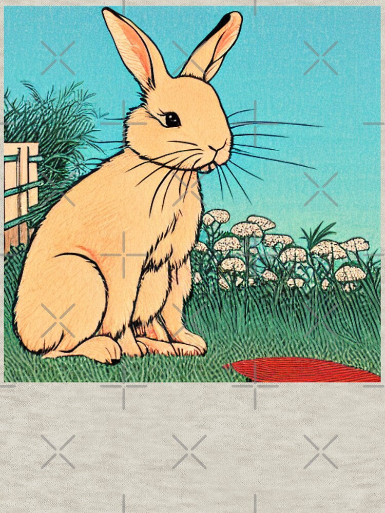 Whimsical Bunny Pondering in Nature by wigobun T-Shirts, Hoodie, Sweatshirt | BlankRebels.com (Image 3)