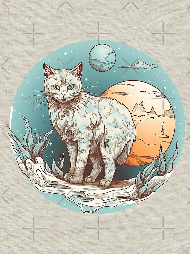 Cat Planet by hamishby T-Shirts, Hoodie, Sweatshirt | BlankRebels.com (Image 3)