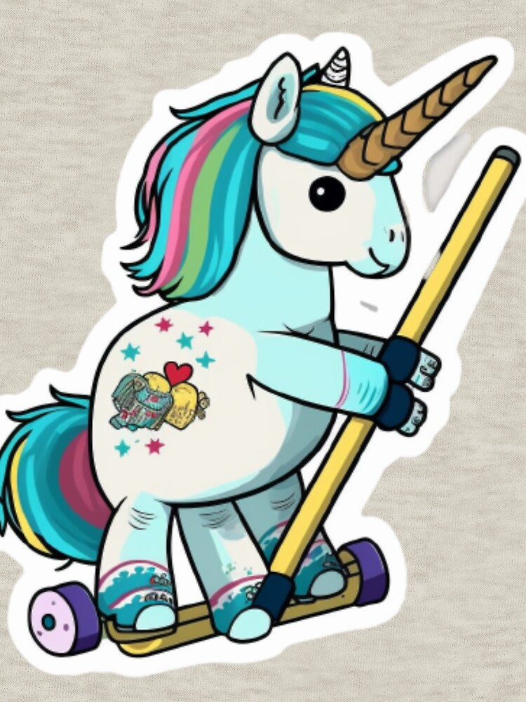 cute unicorn by Yassinedinno T-Shirts, Hoodie, Sweatshirt | BlankRebels.com (Image 3)