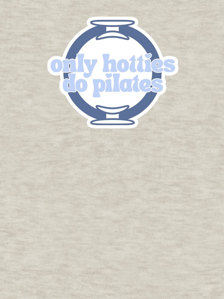Only Hotties Do Pilates Sticker | #1 by Annotated Aesthetic T-Shirts, Hoodie, Sweatshirt | BlankRebels.com (Image 3)