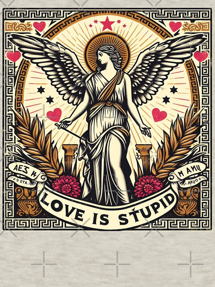 Love Is Stupid Angelic Humor by Fictio ⭐⭐⭐⭐⭐