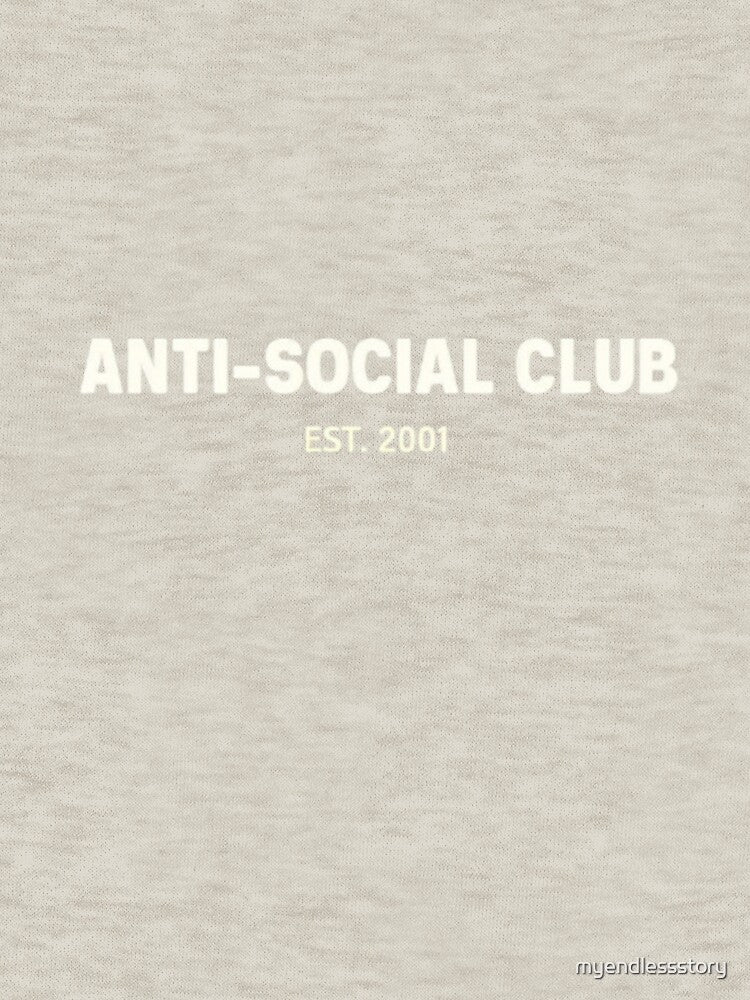 Anti-social club by myendlessstory T-Shirts, Hoodie, Sweatshirt | BlankRebels.com (Image 3)