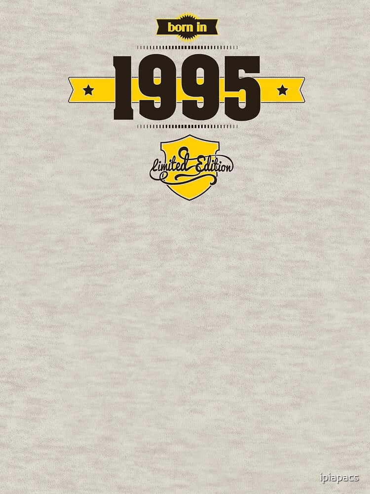Born in 1995 (Choco&Yellow) by ipiapacs T-Shirts, Hoodie, Sweatshirt | BlankRebels.com (Image 3)