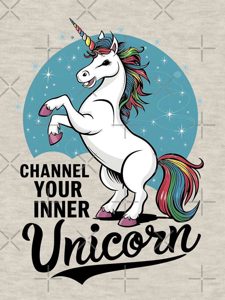 Channel Your Inner Unicorn by Mariana Piana T-Shirts, Hoodie, Sweatshirt | BlankRebels.com (Image 3)