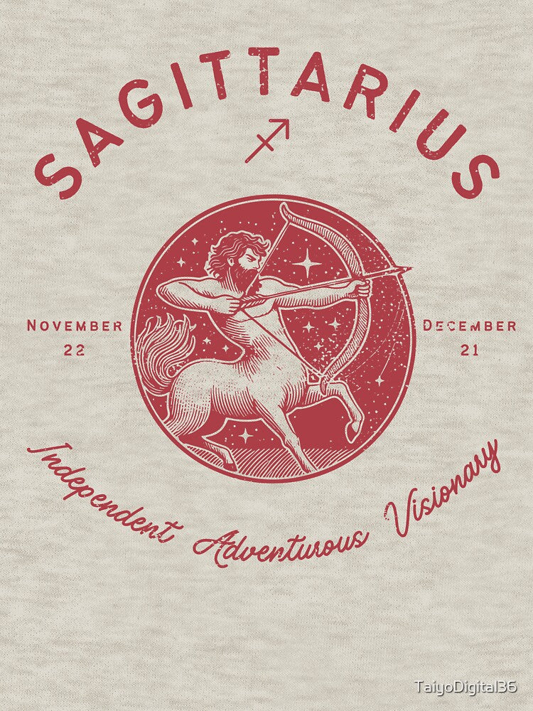 Sagittarius Zodiac Sign vintage by TaiyoDigital36 T-Shirts, Hoodie, Sweatshirt | BlankRebels.com (Image 3)