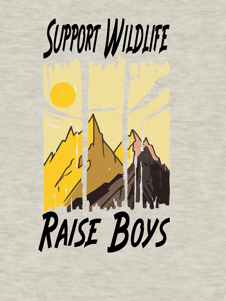 Support Wildlife Raise Boys by Ali Laatabi T-Shirts, Hoodie, Sweatshirt | BlankRebels.com (Image 3)