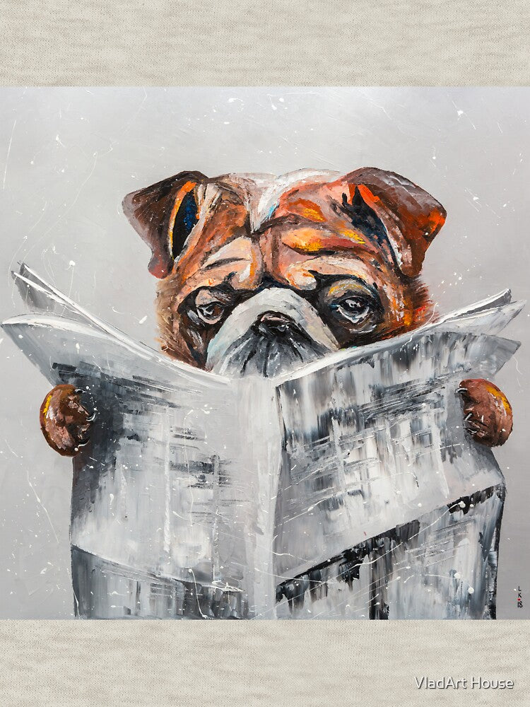 BULLDOG'S NEWS by VladArt House T-Shirts, Hoodie, Sweatshirt | BlankRebels.com (Image 3)