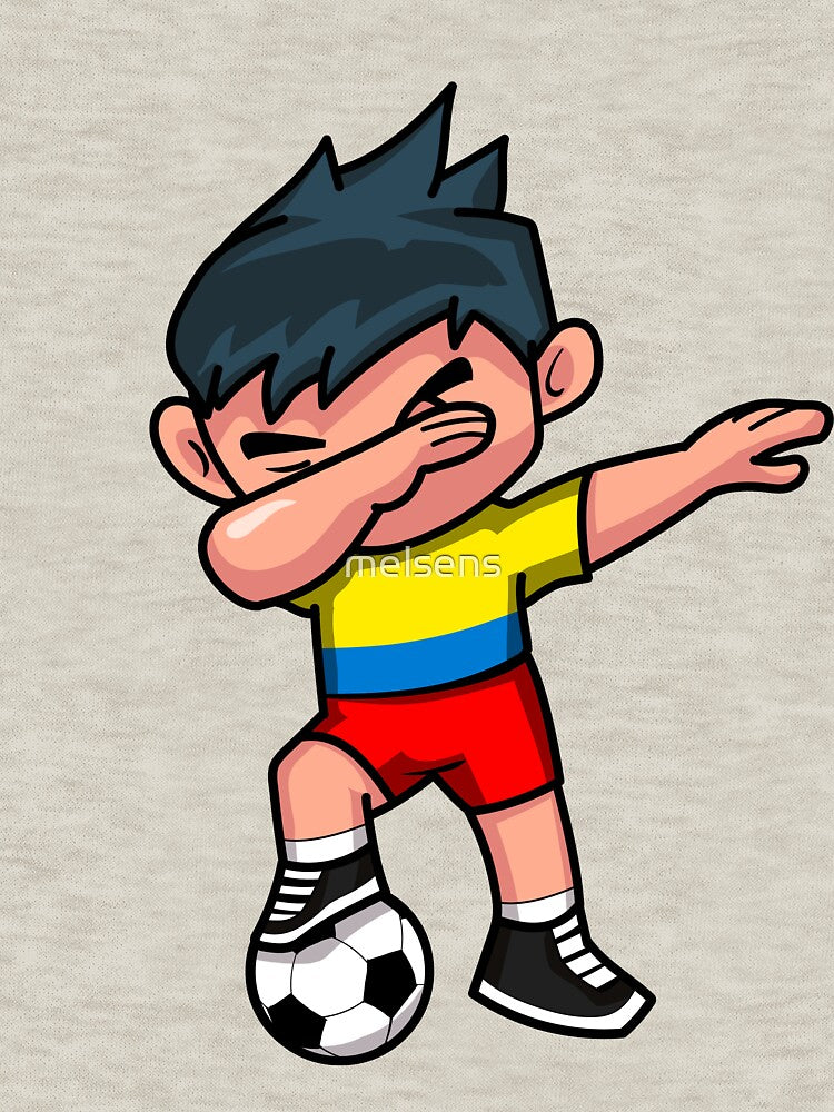 Soccer Boy Dabbing Colombia by melsens