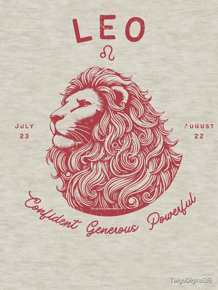 Leo Zodiac Sign vintage by TaiyoDigital36 T-Shirts, Hoodie, Sweatshirt | BlankRebels.com (Image 3)