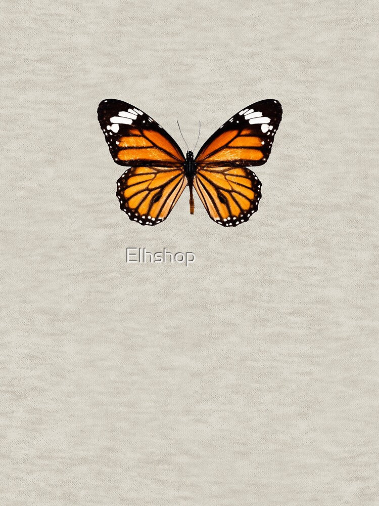 Butterlfly Shirt - Butterfly Top, Embroidered Shirt, Y2K T-shirt, Aesthetic Clothing, Aesthetic Shirt, Tumblr... (Image 3)