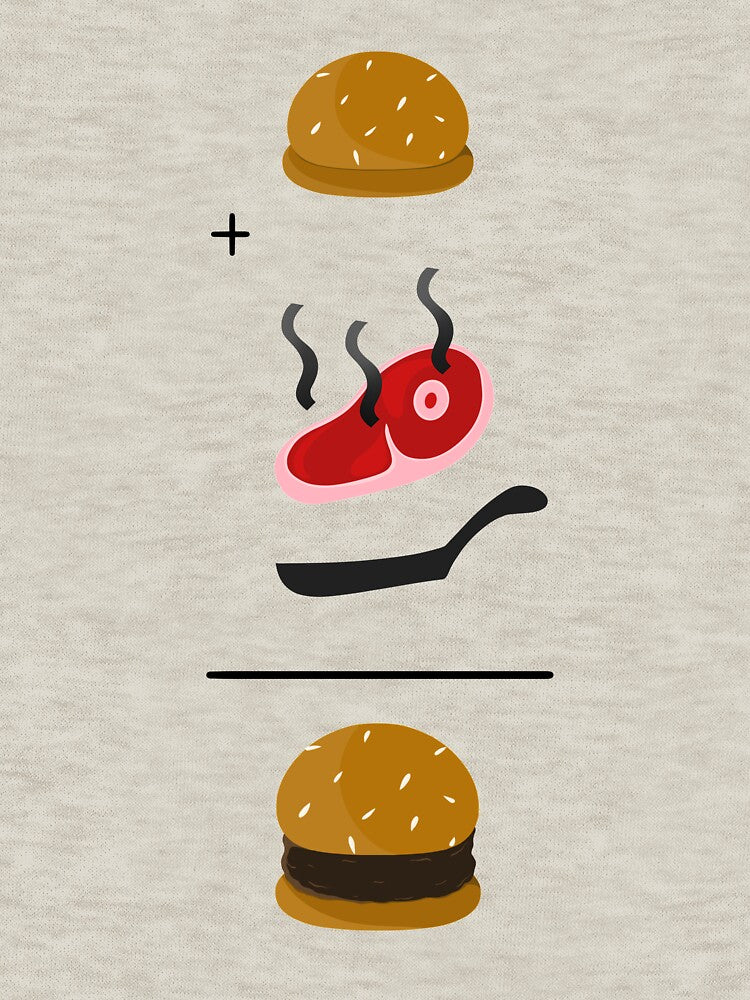 Overcooked Hamburger by Ting Tastic T-Shirts, Hoodie, Sweatshirt | BlankRebels.com (Image 3)
