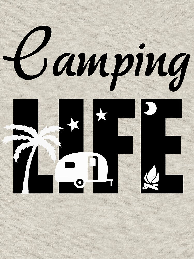 Camping Life by della95 T-Shirts, Hoodie, Sweatshirt | BlankRebels.com (Image 3)