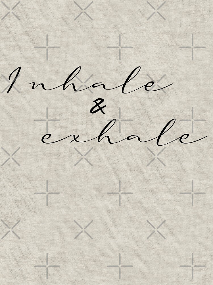 inhale exhale - breathe yoga by LioPart T-Shirts, Hoodie, Sweatshirt | BlankRebels.com (Image 3)