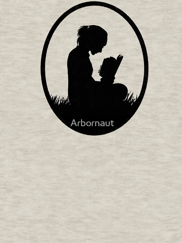 Book Lover Cameo Straight Short hair Silhouette by Arbornaut T-Shirts, Hoodie, Sweatshirt | BlankRebels.com (Image 3)