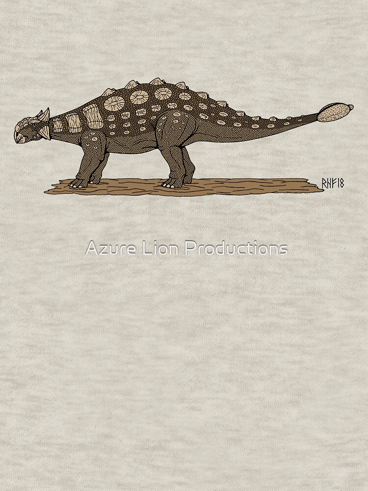 Ankylosaurus by Azure Lion Productions T-Shirts, Hoodie, Sweatshirt | BlankRebels.com (Image 3)