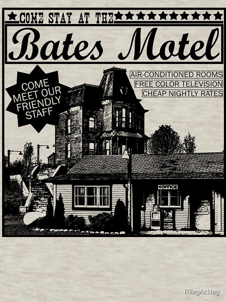 Bates Motel Black Type T-Shirts, Hoodie, Sweatshirt