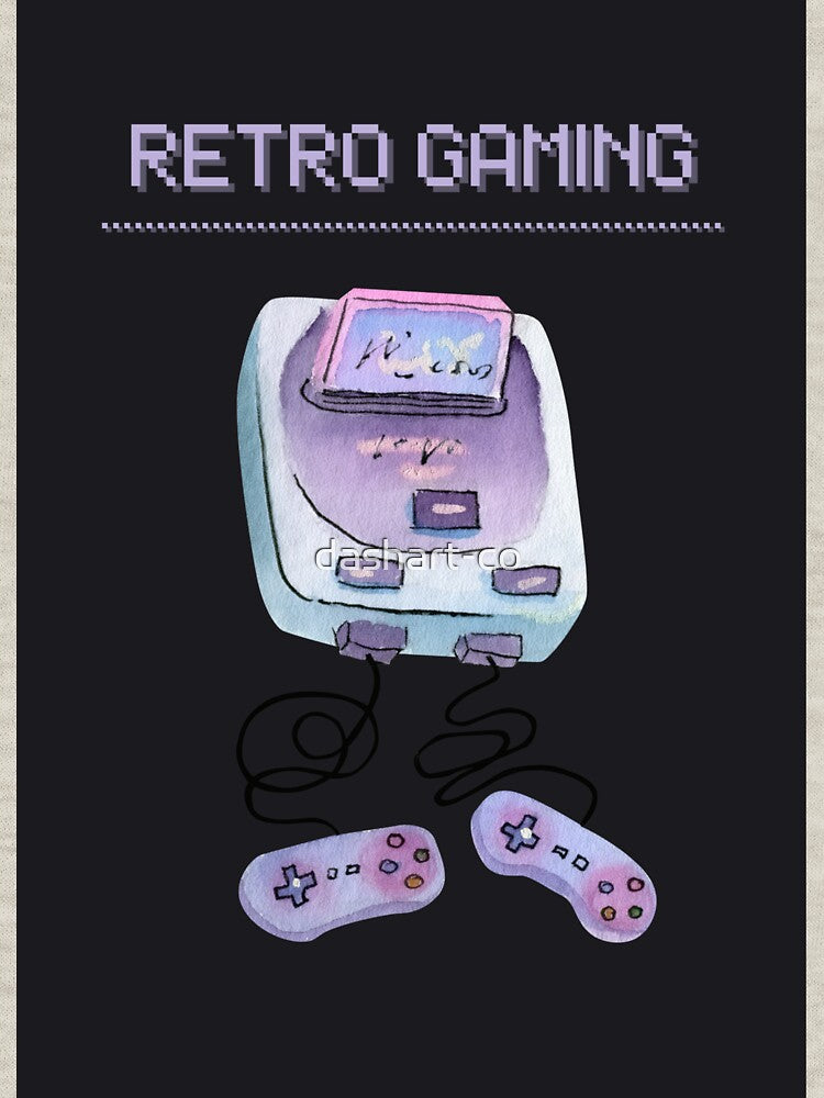 Retro Gaming Console Poster Game by dashart-co T-Shirts, Hoodie, Sweatshirt | BlankRebels.com (Image 3)
