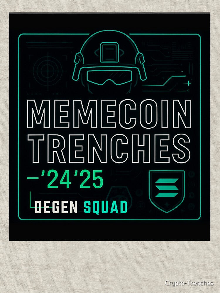 Memecoin Trenches: Degen Squad Formation by Crypto-Trenches T-Shirts, Hoodie, Sweatshirt | BlankRebels.com (Image 3)