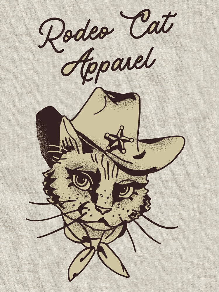 Rodeo Cat Apparel – Cowboy Cat Vintage Western Design by GenZFashion000 T-Shirts, Hoodie, Sweatshirt (Image 3)