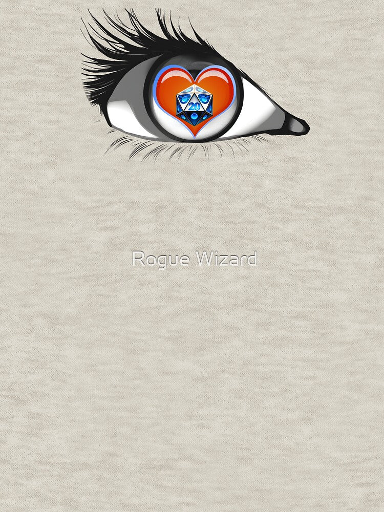 Eye Heart Crits - I love RPG Dice by Rogue Wizard T-Shirts, Hoodie, Sweatshirt | BlankRebels.com (Image 3)