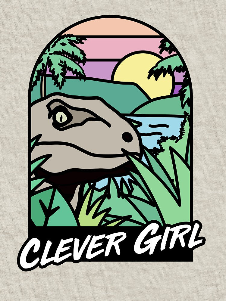 Clever Girl Pastel by JungleBri T-Shirts, Hoodie, Sweatshirt | BlankRebels.com (Image 3)