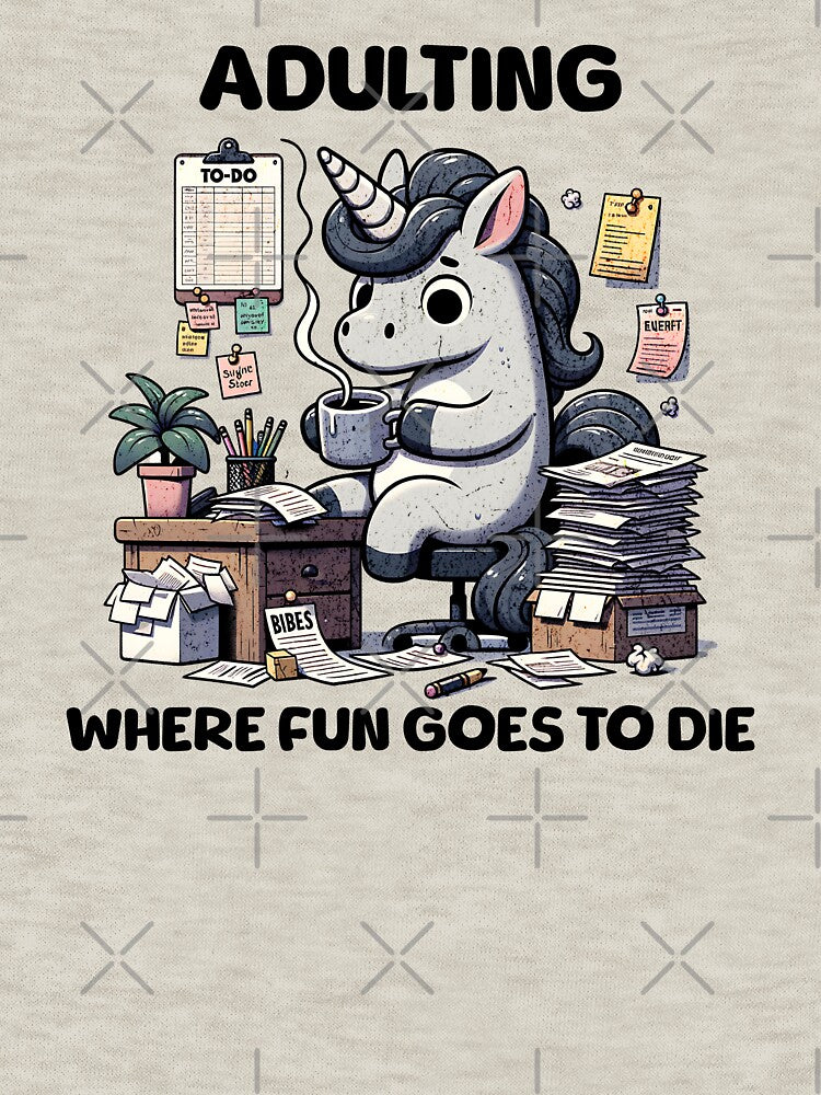 Funny Cute Unicorn Sarcastic by Panda Creative Studio T-Shirts, Hoodie, Sweatshirt | BlankRebels.com (Image 3)