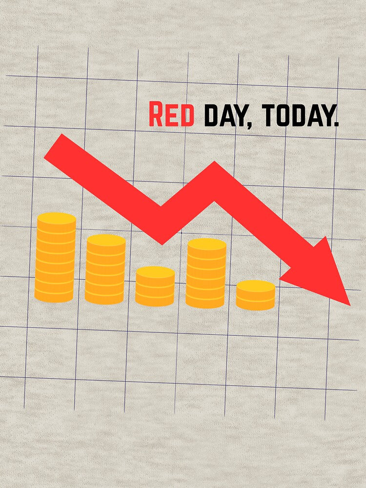Stock Market Red Day Design by EmkorDesigner T-Shirts, Hoodie, Sweatshirt | BlankRebels.com (Image 3)