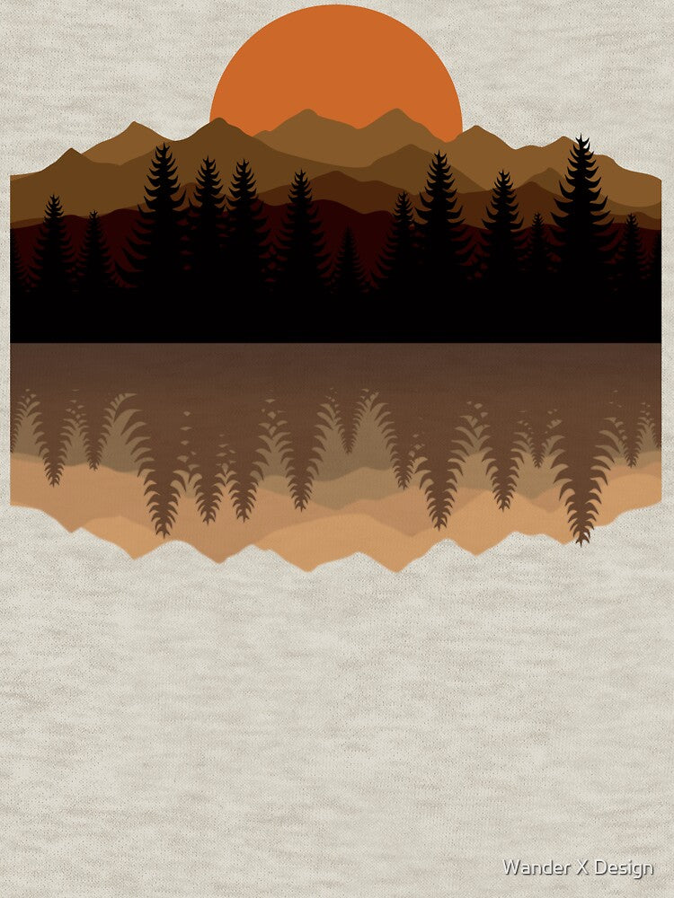 Mountain Reflections by Wander X Design T-Shirts, Hoodie, Sweatshirt | BlankRebels.com (Image 3)