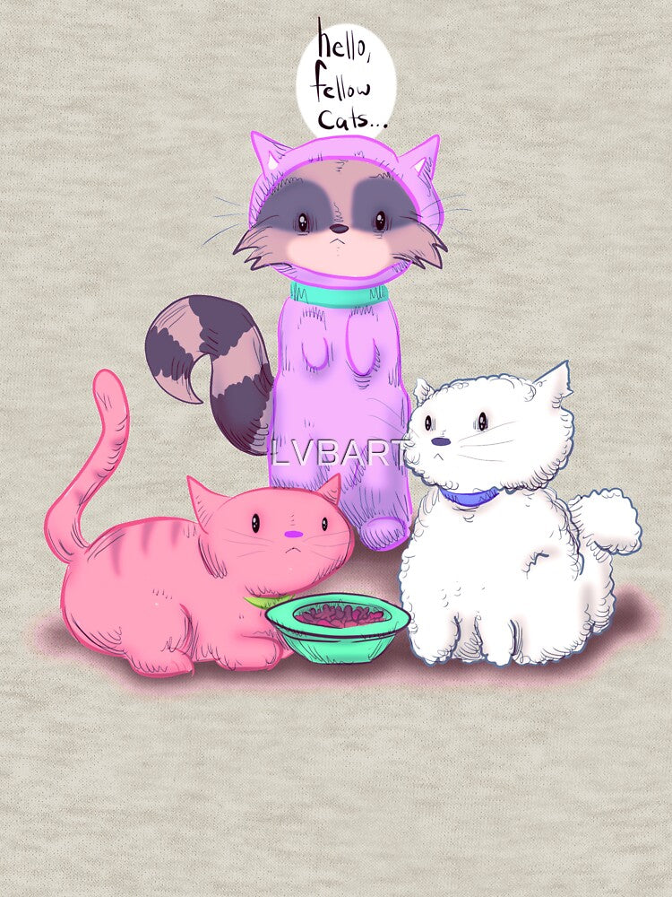 Fellow Cats by LVBART T-Shirts, Hoodie, Sweatshirt | BlankRebels.com (Image 3)