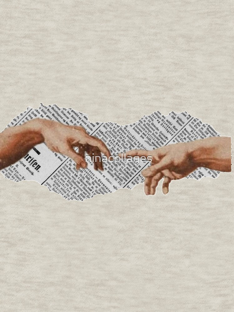the touch of God- dark academia collage by ninacollages T-Shirts, Hoodie, Sweatshirt | BlankRebels.com (Image 3)