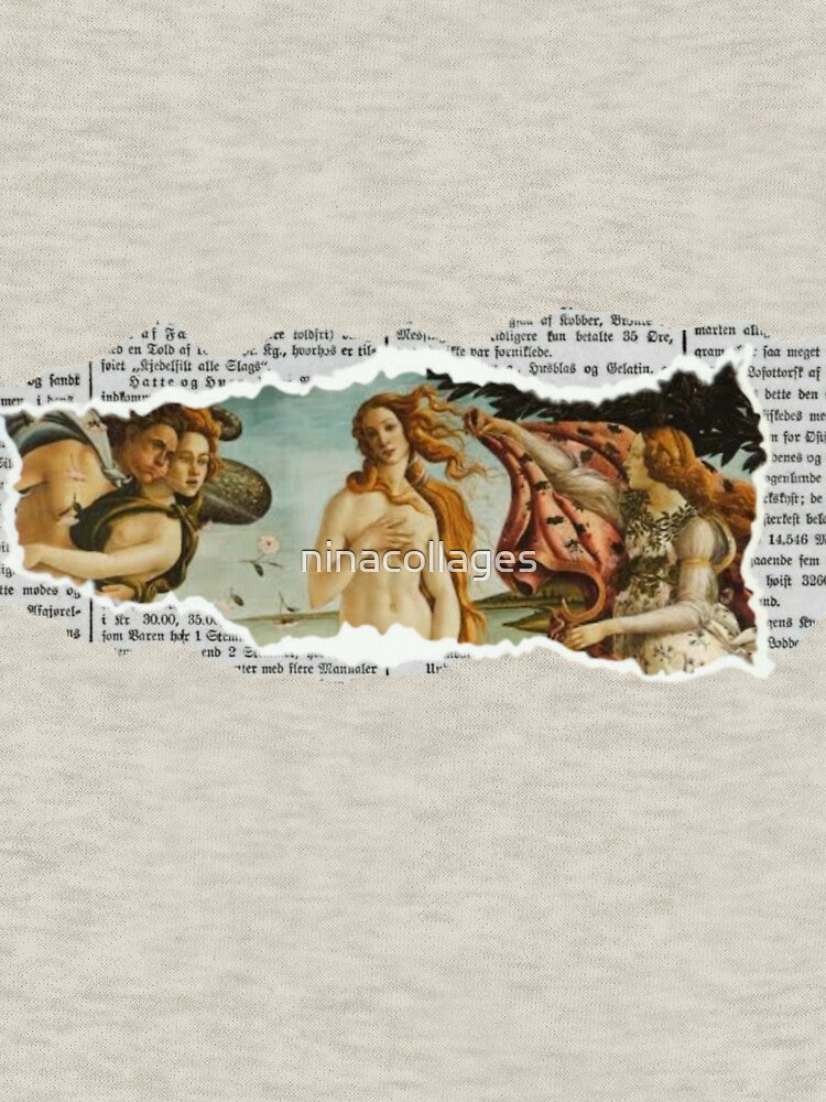 the birth of venus- dark academia collage by ninacollages T-Shirts, Hoodie, Sweatshirt | BlankRebels.com (Image 3)