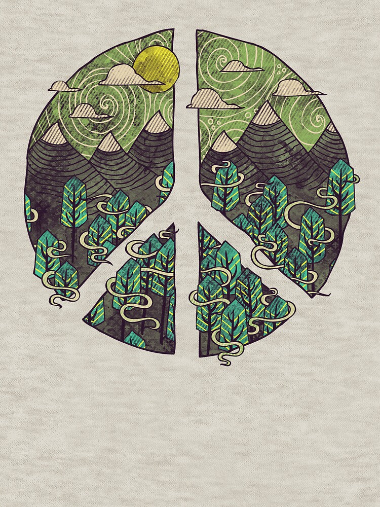Peaceful Landscape by Hector Mansilla T-Shirts, Hoodie, Sweatshirt | BlankRebels.com (Image 3)