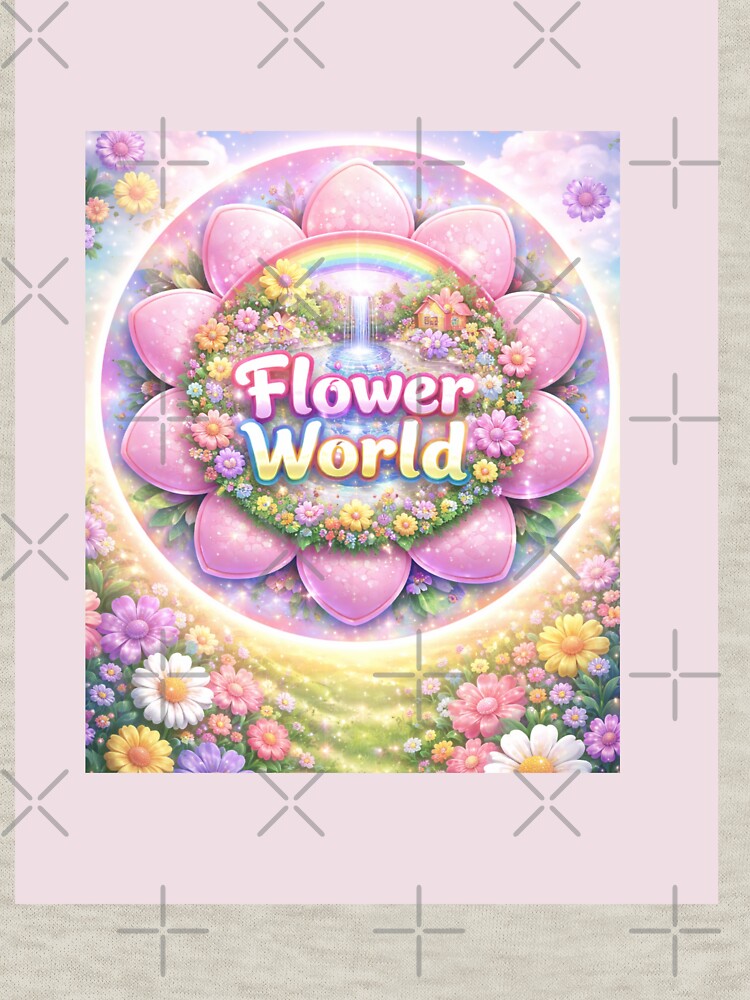 Flower World Tee by Flower World Hoodie, Sweatshirt | BlankRebels.com (Image 3)